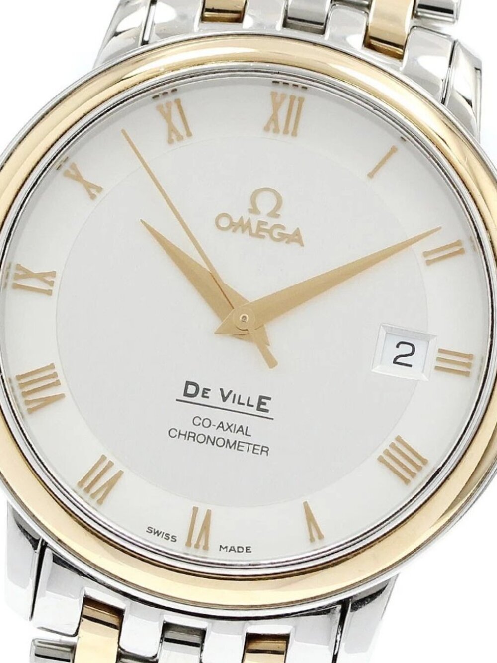 OMEGA De Ville Prestige 4374.31 Co-Axial YG bezel Automatic Men's Watch_957855